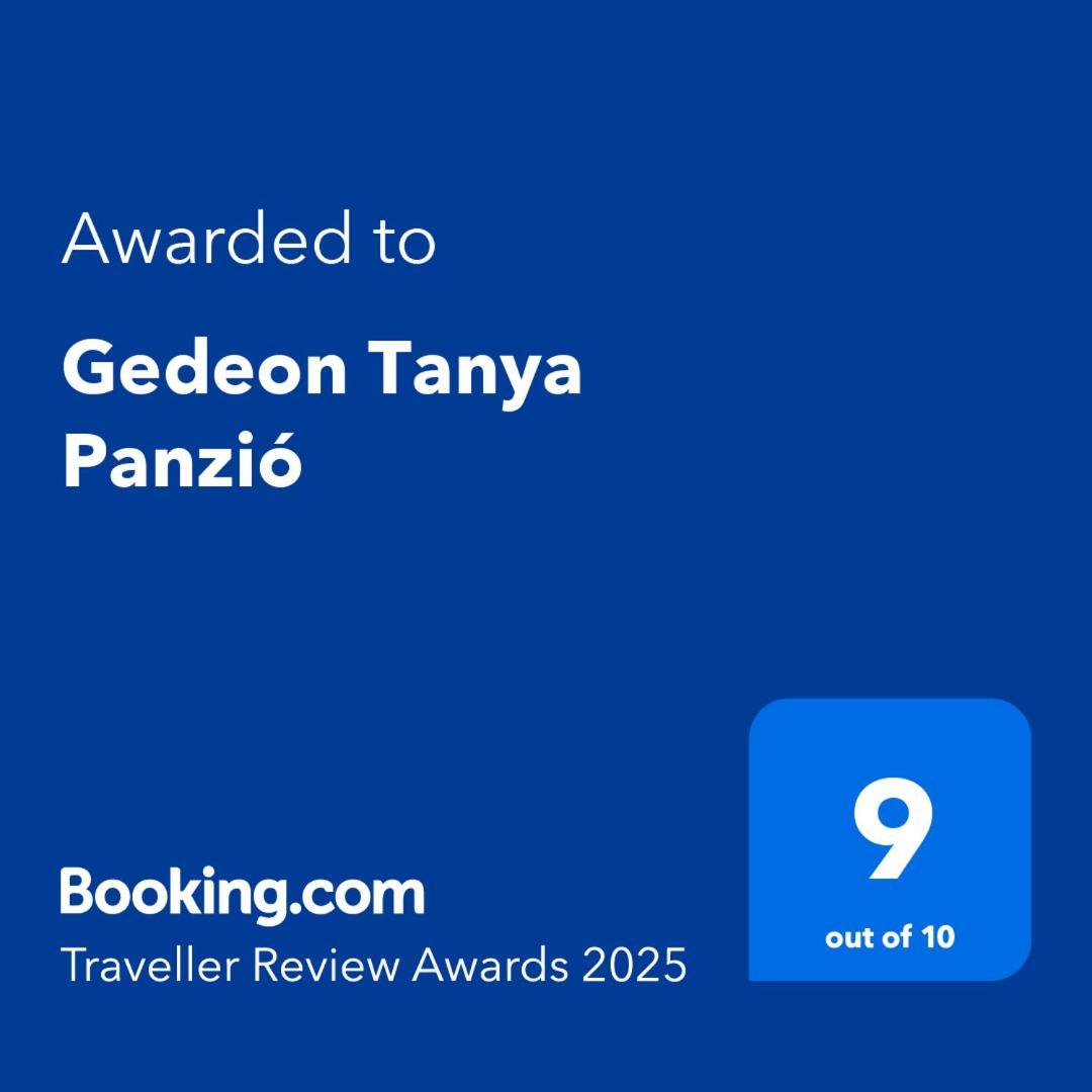 Гостевой дом Gedeon Tanya Panzio Jakabszallas Экстерьер фото